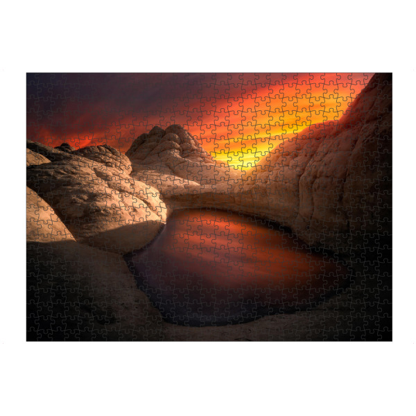 artboxONE Puzzle "Weiße Tasche" artboxONE - Natur,Reise,Reise / Länder