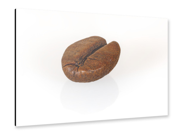 Alu-Dibond "Kaffeebohne" 30x20 cm artboxONE