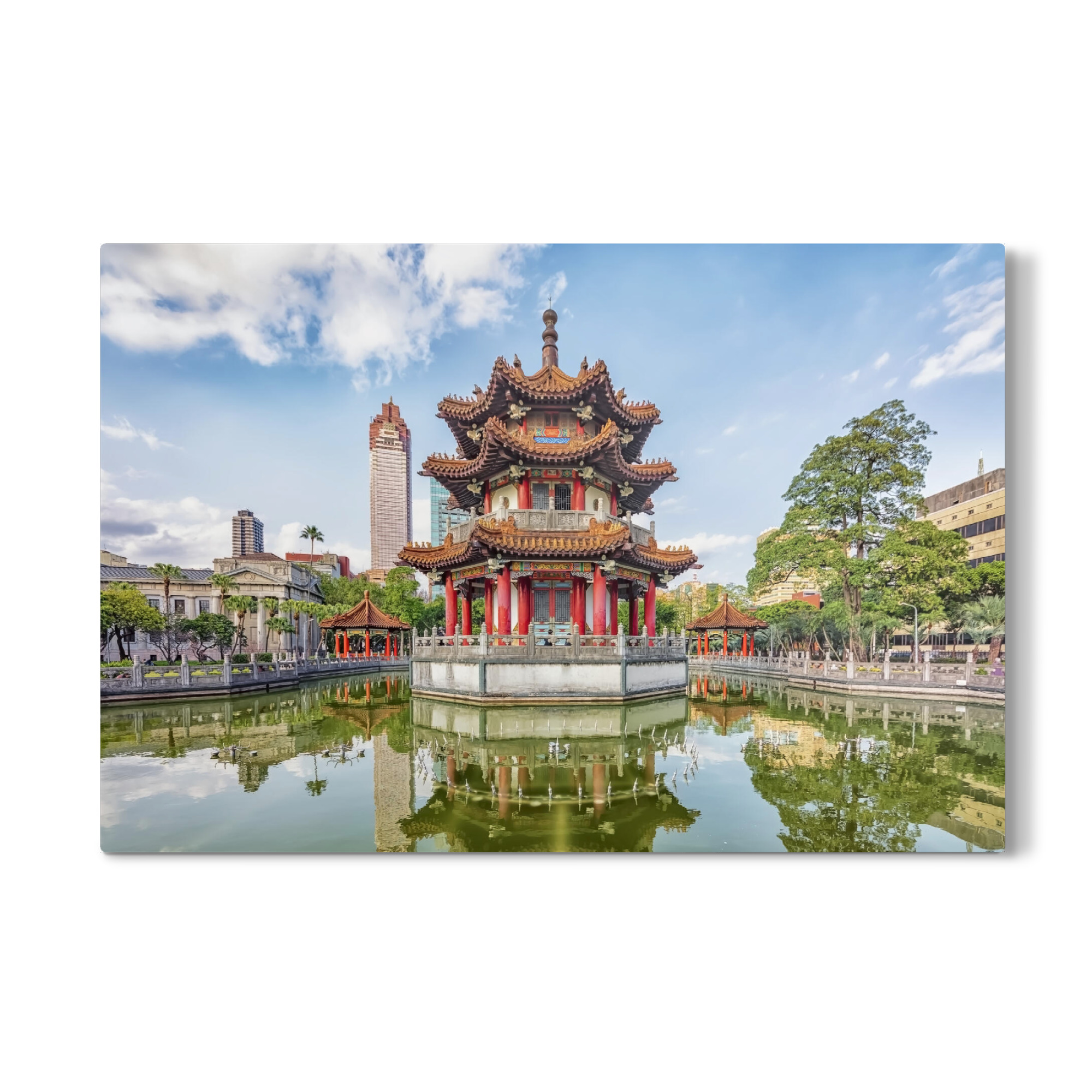 Galerie-Print "Park in Taipeh" 75x50 cm artboxONE