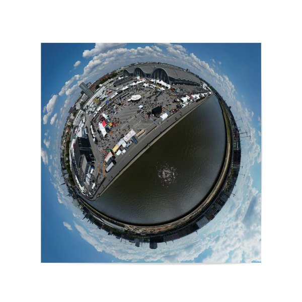 Poster 20x20 cm "Hamburg Oberhafen+Großmarkt" artboxONE - Städte,Städte / Hamburg,Reise,Architektur,Reise / Länder