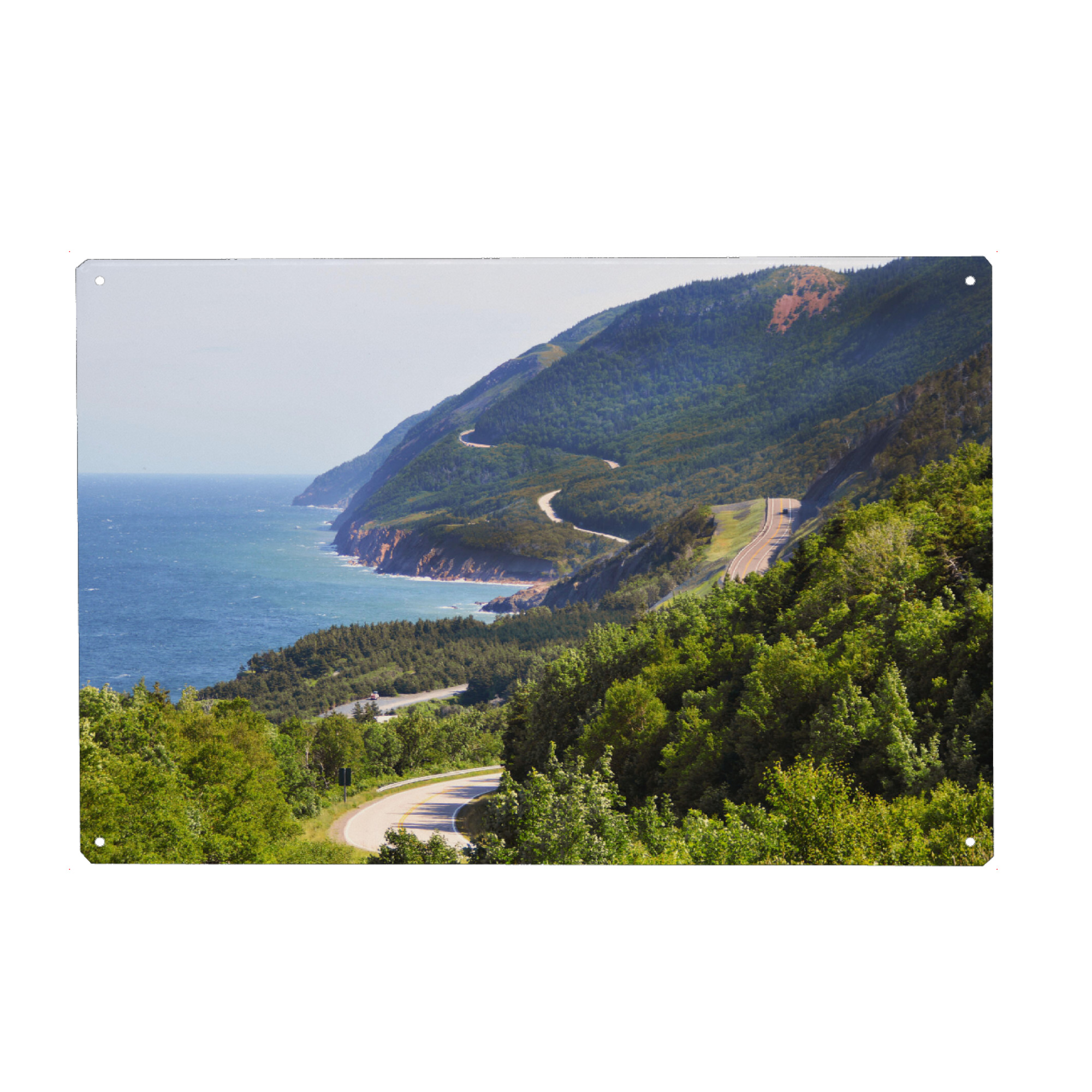 Metall Poster "Der Cabot Trail, Kanada" artboxONE - Natur,Reise,Reise / Strand und Meer,Reise / Länder