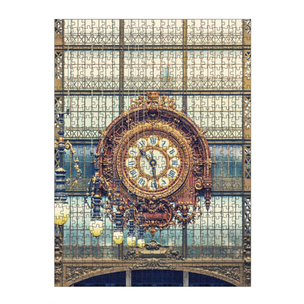 Puzzle Ravensburger "Die Uhr" artboxONE - Städte,Reise,Architektur,Städte / Paris,Reise / Länder