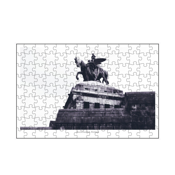 artboxONE Puzzle "Deutsches Eck in Koblenz" artboxONE - Städte,Reise,Schwarzweiß,Architektur,Reise / Länder