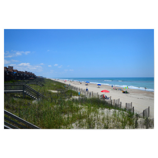 Poster 30x20 cm "Die Outer Banks in Noth Carolina" artboxONE - Reise,Reise / Strand und Meer,Reise / Länder