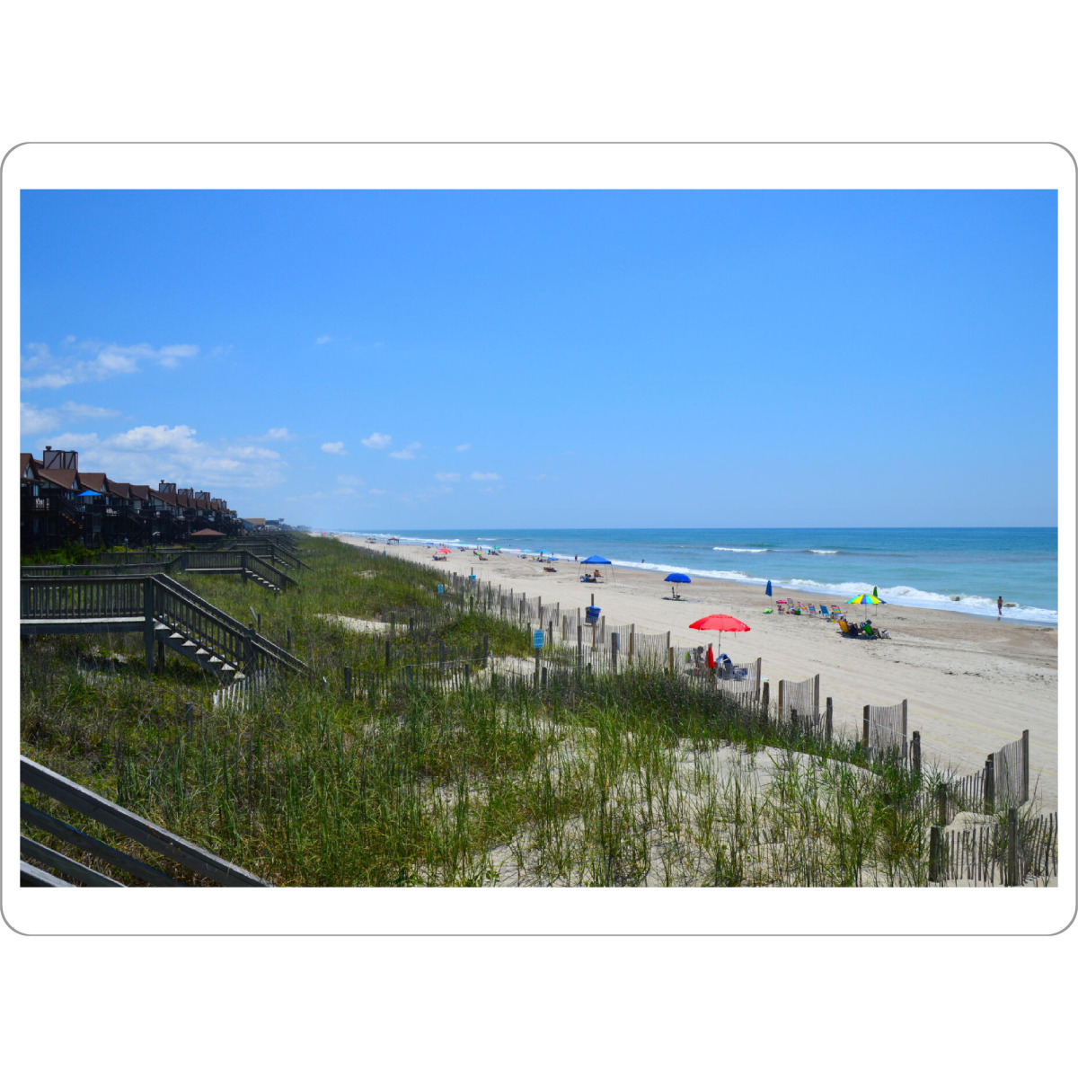 Tischset "Die Outer Banks in Noth Carolina" artboxONE - Reise,Reise / Strand und Meer,Reise / Länder