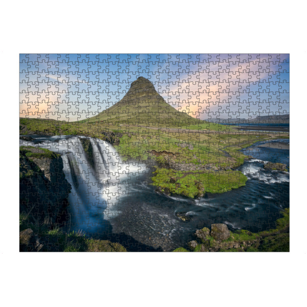 Puzzle Ravensburger "Kirkjufell" artboxONE - Natur,Reise,Reise / Länder