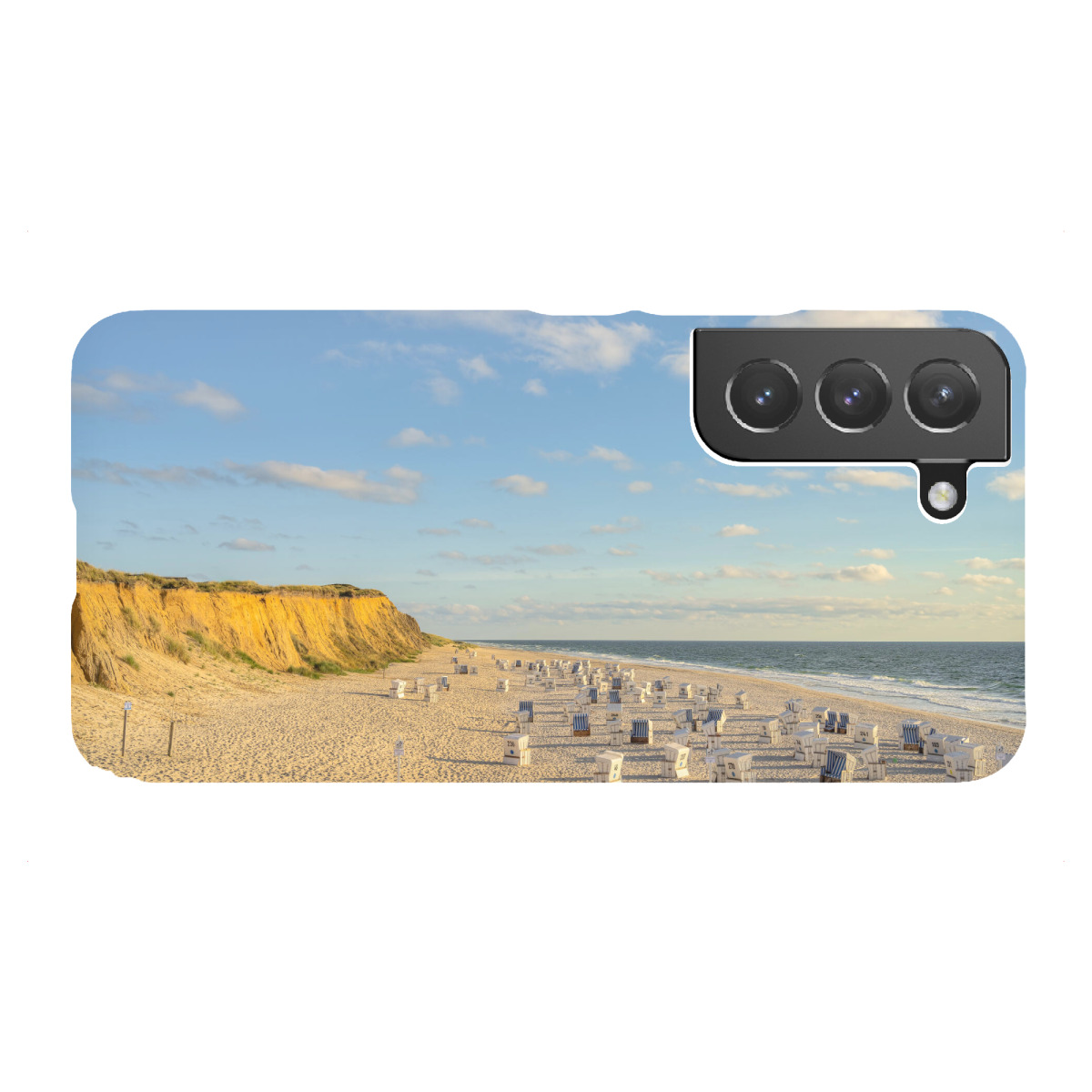 Samsung Galaxy "Das Rote Kliff auf Sylt" Premium-Case Handyhülle artboxONE