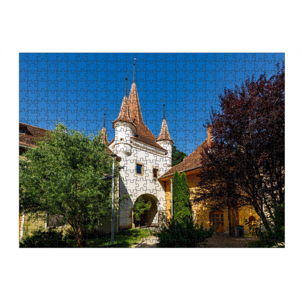artboxONE Puzzle "Das Stadttor von Brasov" artboxONE - Architektur - Brasov,Kronstadt,Rumänien,Siebenbürgen,Stadttor,Historisch,Mittelalter