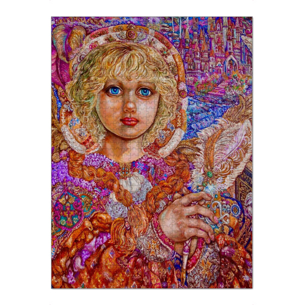 Puzzle Ravensburger "Erzengel Metatron" artboxONE - Weihnachten - Engel,Erzengel,Himmel,Fantasie,Religion - Bild engel