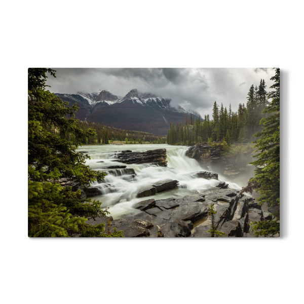 Galerie-Print "Athabasca Wasserfälle in Kanada" 30x20 cm artboxONE