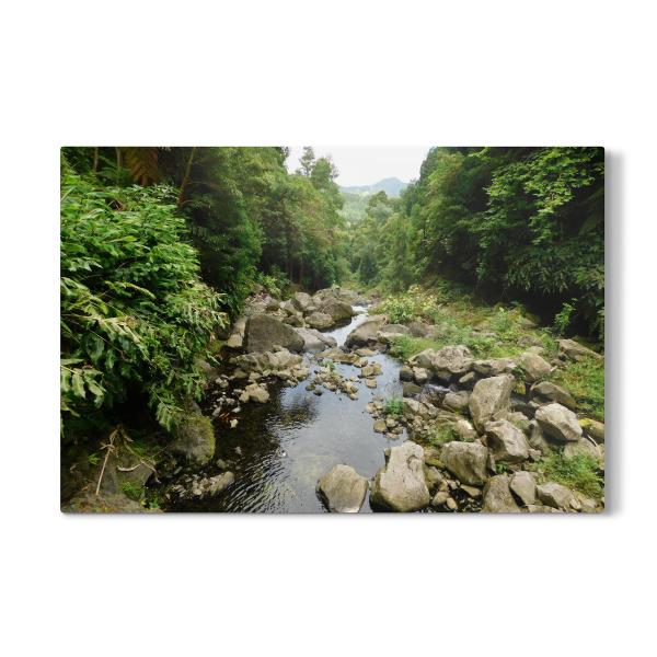 Galerie-Print "Ein wilder Gebirgsbach" 30x20 cm artboxONE