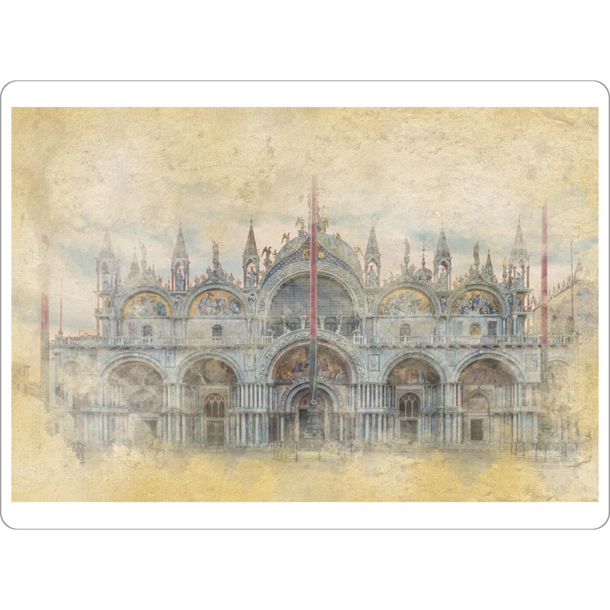 Tischset "Aquarell von Markus" artboxONE - Städte,Reise,Architektur,Städte / Venedig,Reise / Länder