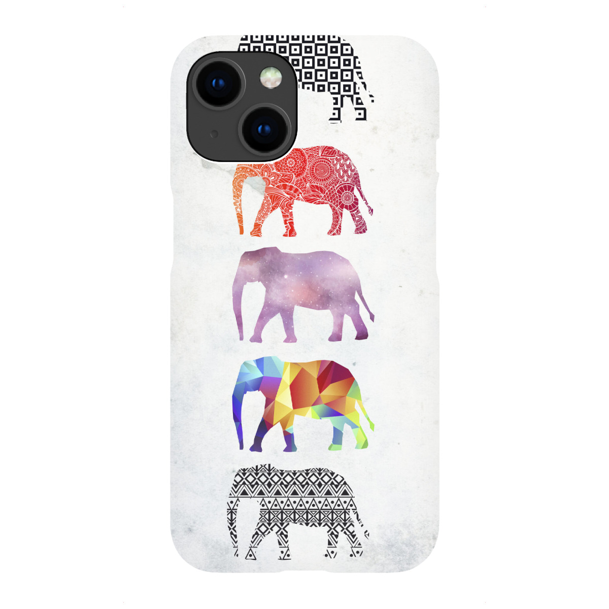 iPhone "Stammes-Elefanten" Premium-Case Handyhülle artboxONE
