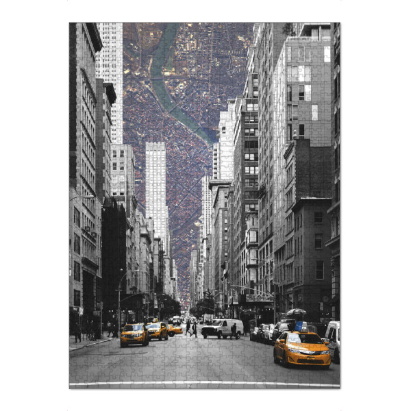 Puzzle Ravensburger "Stadtkonzept" artboxONE - Städte / New York,Abstrakt,Architektur - New york,Nyc,Taxy,Stadt,Gründung,Foto,Fotografie