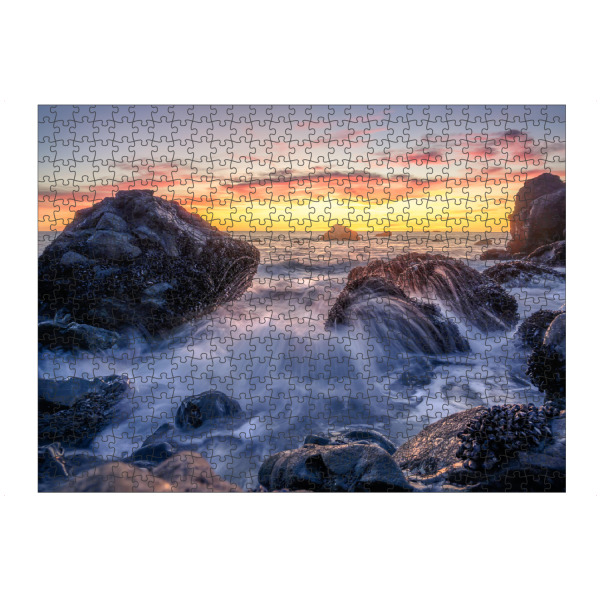 Puzzle Ravensburger "Goldener Muir" artboxONE - Natur,Reise,Reise / Strand und Meer,Reise / Länder,Für Mama