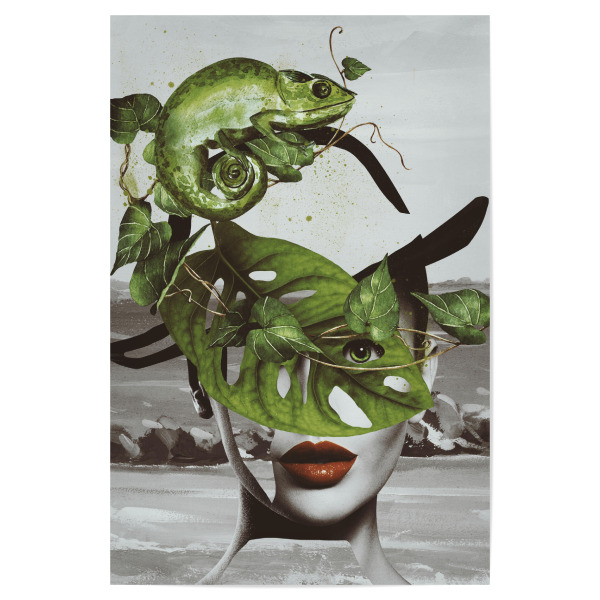 Poster "Die Tochter der Natur" artboxONE - Natur,Floral,Abstrakt