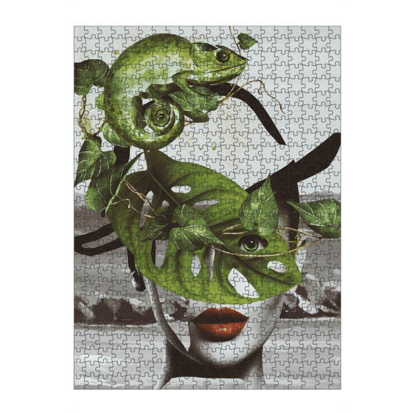 artboxONE Puzzle "Die Tochter der Natur" artboxONE - Natur,Floral,Abstrakt