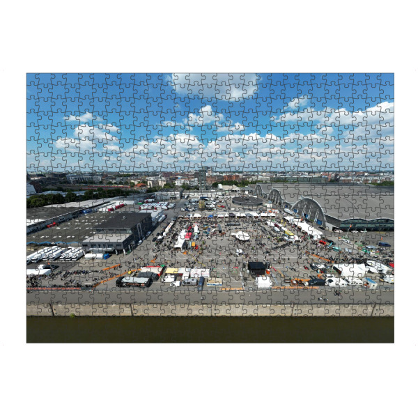 artboxONE Puzzle "Hamburg Großmarkt, Parkplatz West" artboxONE - Städte,Städte / Hamburg,Reise,Architektur,Reise / Länder
