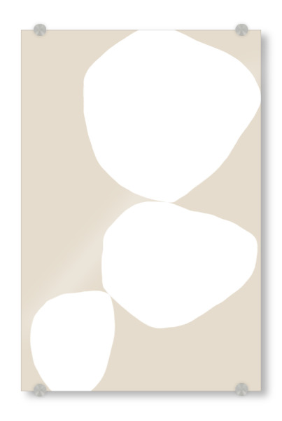 Acrylglasbild "Understanding Life" artboxONE - Abstrakt - Organische formen,Minimalismus,Minimalistisch,Schlicht,Simplicity,Abstrakt