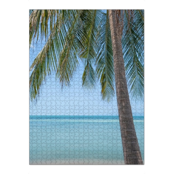 Puzzle Ravensburger "Tropischer Blick" artboxONE - Natur,Reise,Reise / Strand und Meer,Reise / Asien,Reise / Länder