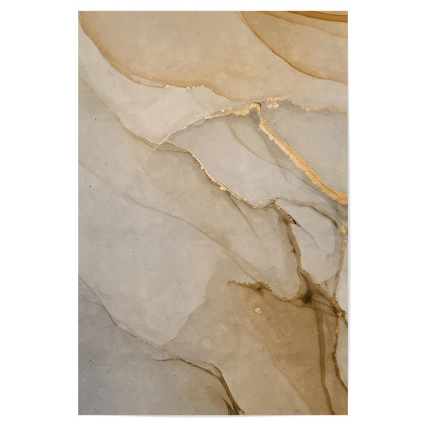 Poster "Abstrakter Strahl" artboxONE - Abstrakt - Abstrakt,Abstrakt,Sauber,Gold,Golden