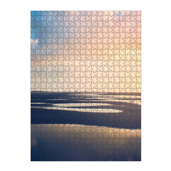 artboxONE Puzzle "Sonnenuntergang Sankt Peter Ording" artboxONE - Natur,Reise / Strand und Meer