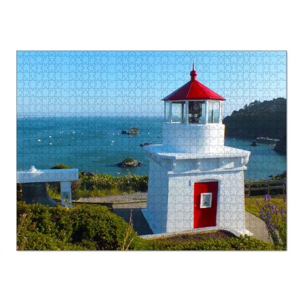 Puzzle Ravensburger "Trinidad Lighthouse" artboxONE - Reise,Architektur,Reise / Strand und Meer,Reise / Länder
