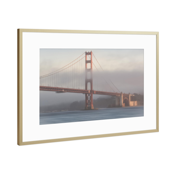 Poster mit Rahmen Gold "Südturm" artboxONE - Städte,Reise,Architektur,Reise / Länder,Städte / San Francisco