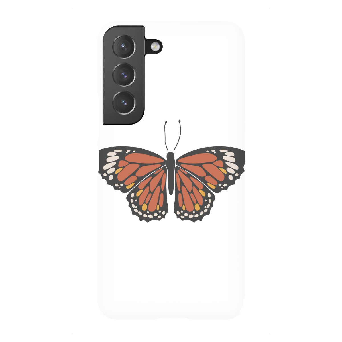 Samsung Galaxy "Rote Schmetterlingskunst" Premium-Case Handyhülle artboxONE