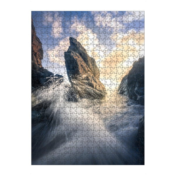Puzzle Ravensburger "Krachende Rubine" artboxONE - Natur,Reise,Reise / Strand und Meer,Reise / Länder