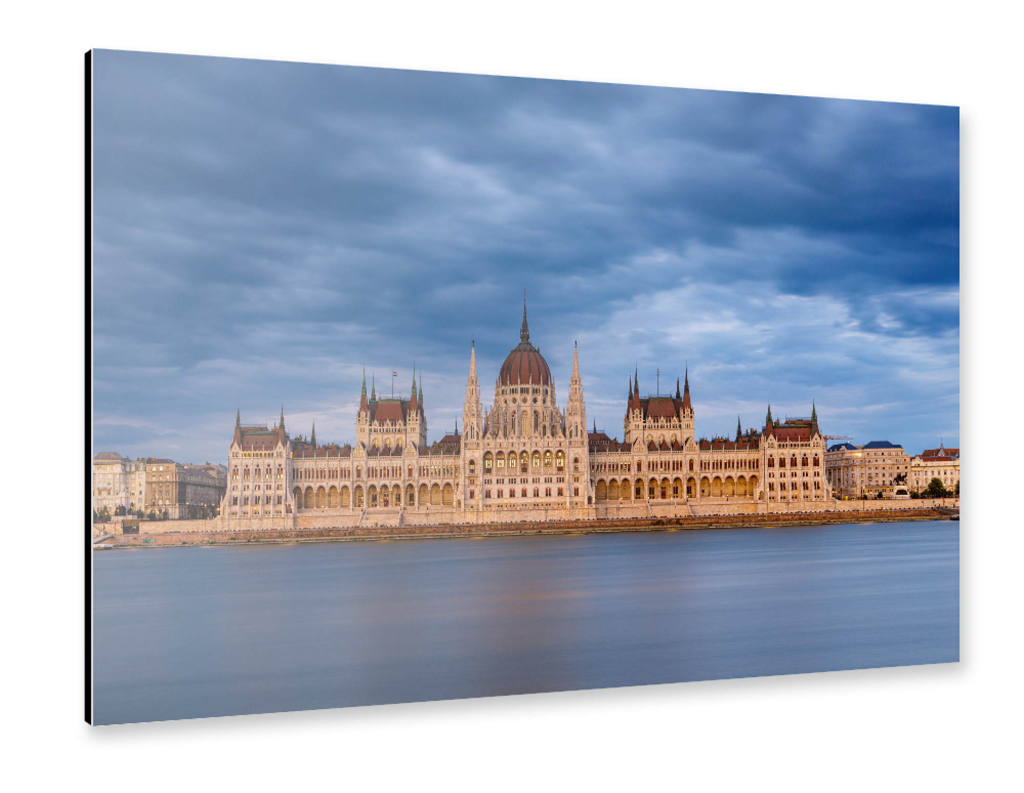 Alu-Dibond "Parlament von Budapest" 75x50 cm artboxONE