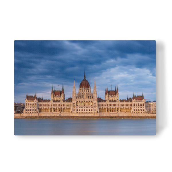 Leinwandbild "Parlament von Budapest" artboxONE - Architektur,Städte / Budapest - Budapest,Ungarn,Parlament,Donau,Parlamentsgebäude,Stadt