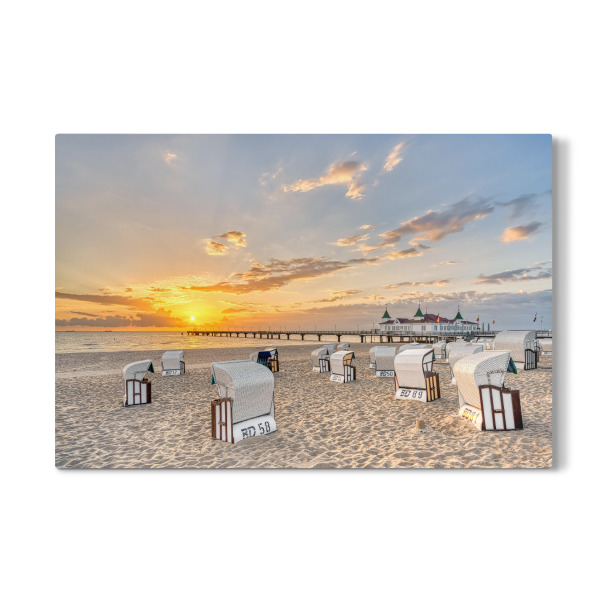 Galerie-Print "Seebrücke Ahlbeck auf Usedom" 30x20 cm artboxONE