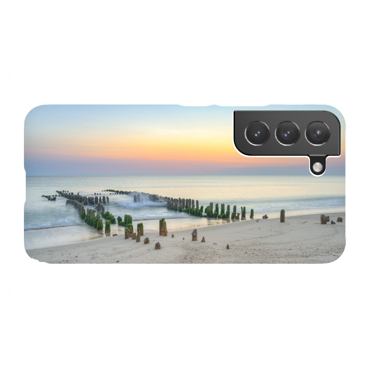 "Buhne bei Rantum auf Sylt"für Samsung Galaxy - Premium-Case Handyhülle artboxONE