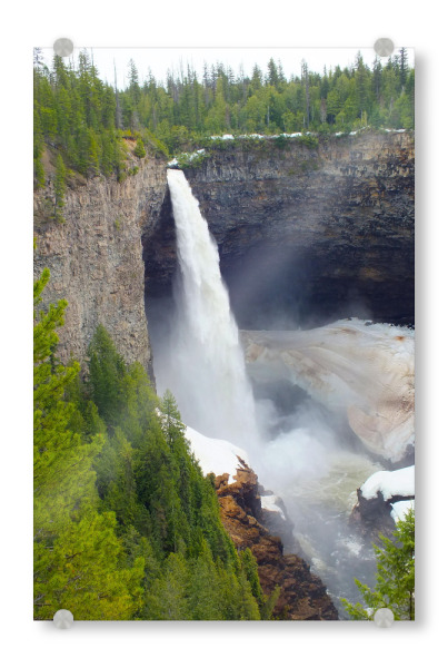 Acrylglasbild "Die Helmcken-Falls in Kanada" artboxONE - Natur,Reise,Reise / Länder