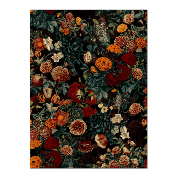 Puzzle Ravensburger "EXOTISCHER GARTEN - NACHT" artboxONE - Natur,Floral