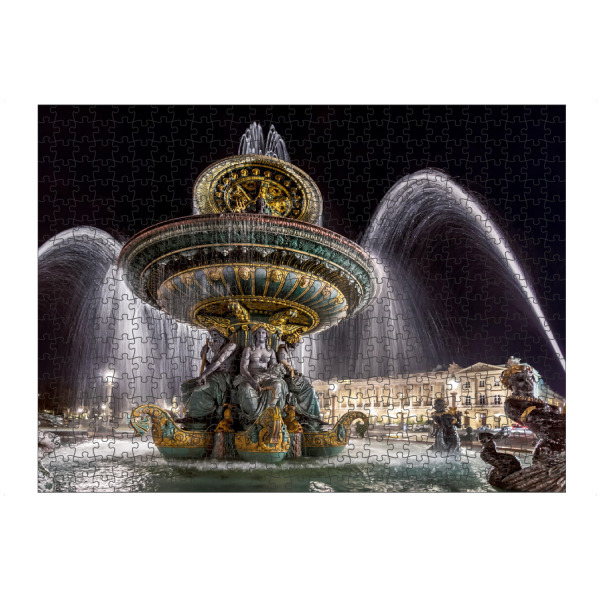 artboxONE Puzzle "Fontaine De La Concorde" artboxONE - Städte,Reise,Architektur,Städte / Paris,Reise / Länder