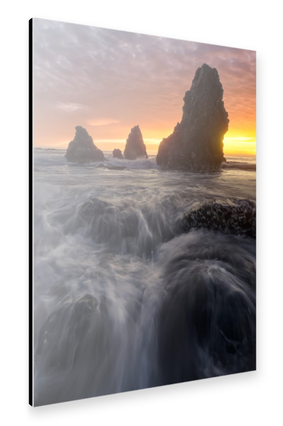 Alu-Dibond "Karneolisches Licht" 30x20 cm artboxONE