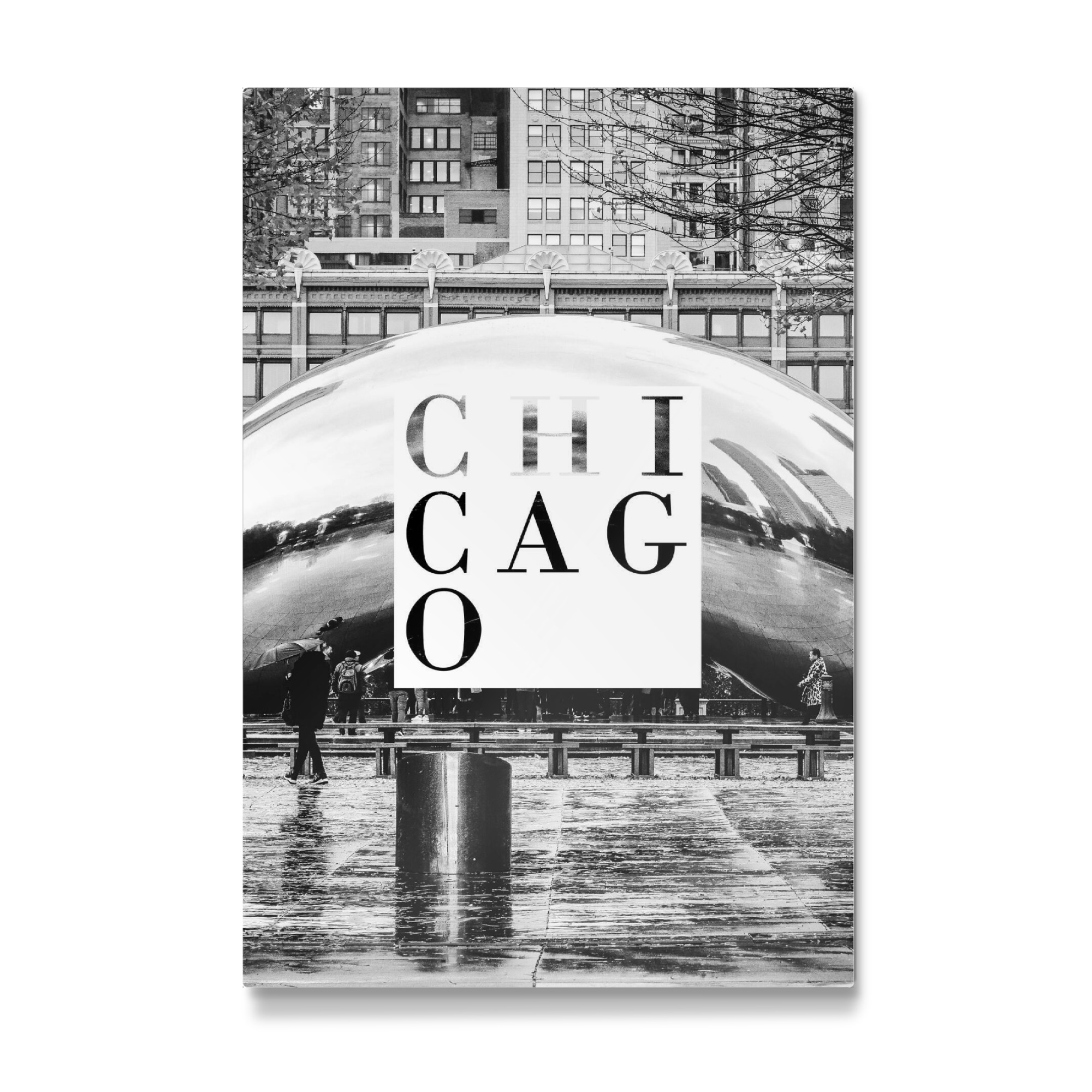 Galerie-Print "Chicago bw" 30x20 cm artboxONE