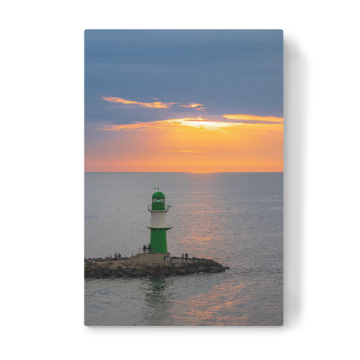 Baltic sea, pier, sunset