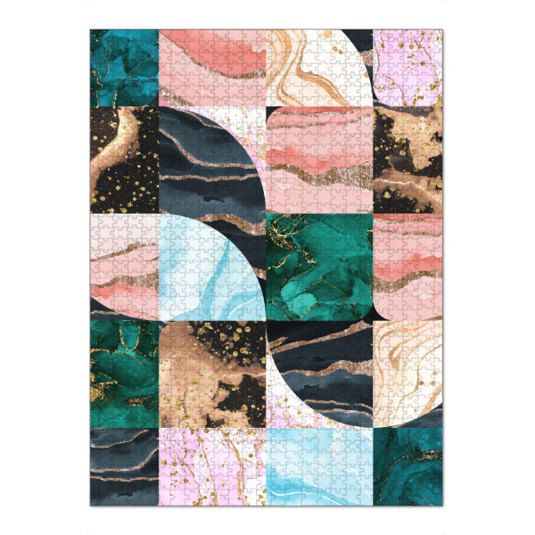 Puzzle Ravensburger "Marble Obsession" artboxONE - Abstrakt,Marmor