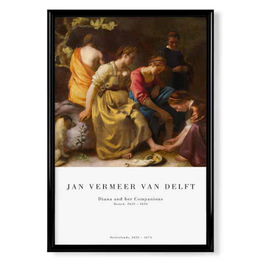 Vermeer - Diana und ihre Begleiter