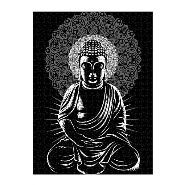 artboxONE Puzzle "Buddha praktiziert Yoga" artboxONE - Städte / Tokio