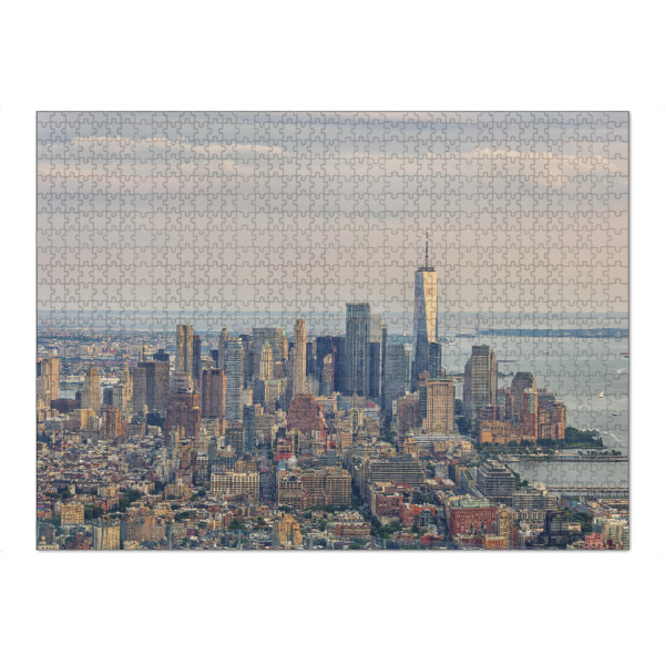 Puzzle Ravensburger "Manhattan-Sonnenuntergang" artboxONE - Städte,Städte / New York,Reise,Architektur,Reise / Länder