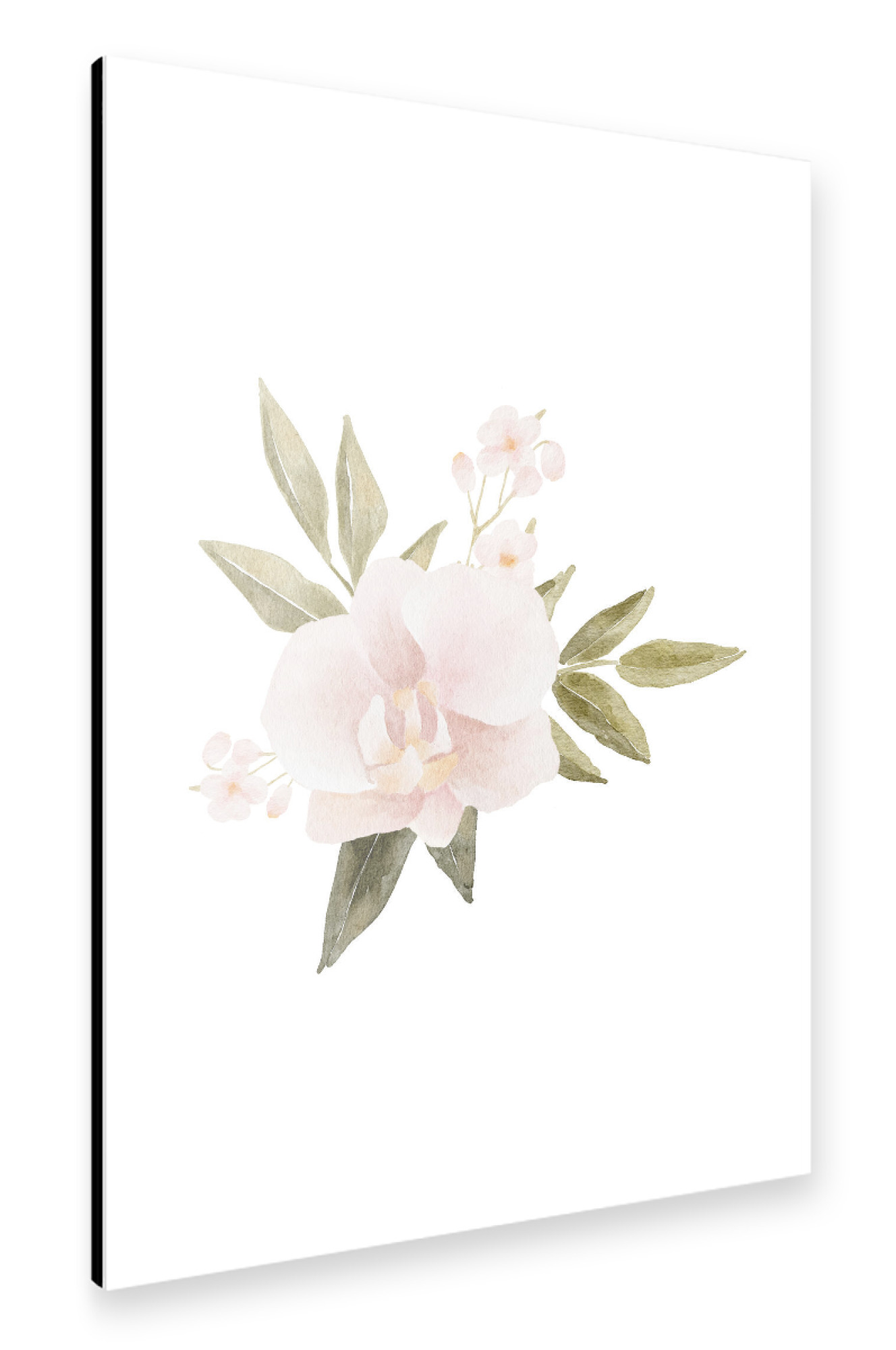 Alu-Dibond "Aquarell Blumenstrauß" 75x50 cm artboxONE