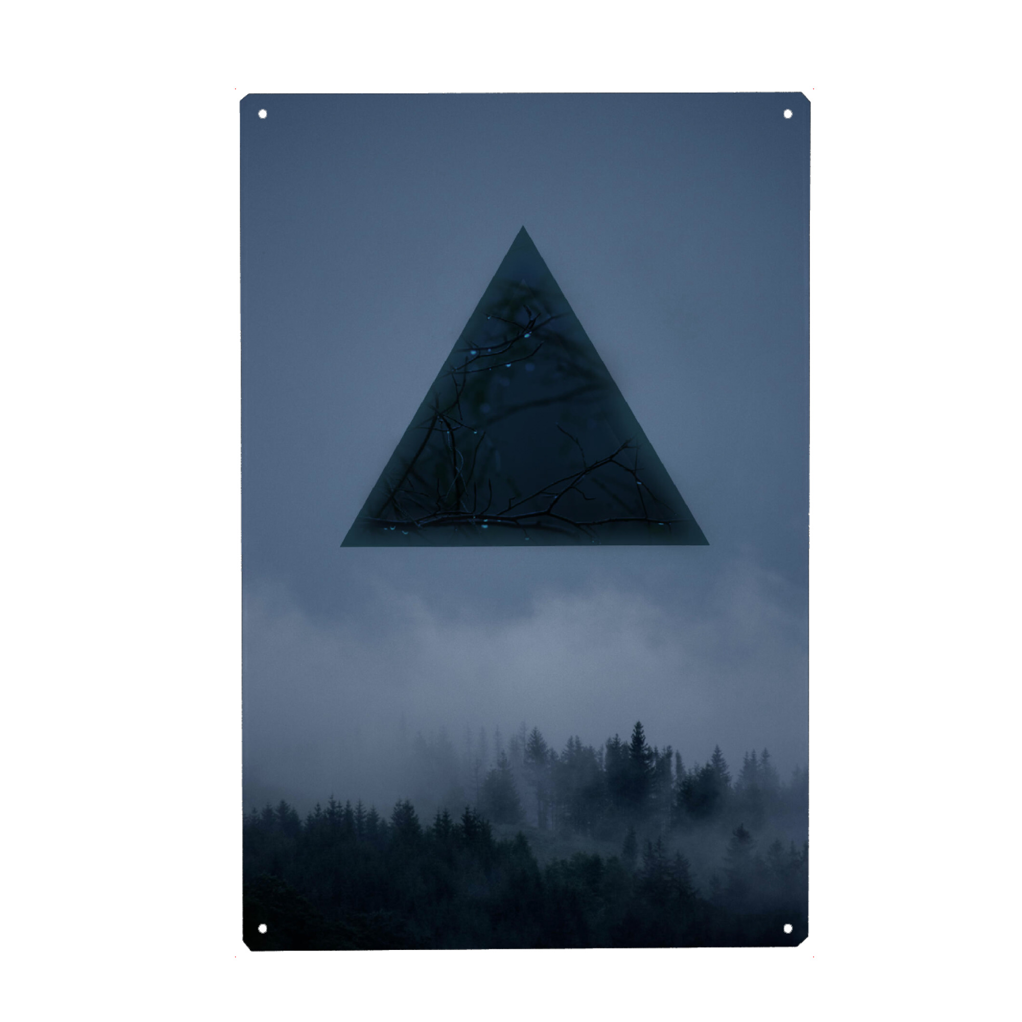 Holzbild "Waldblick" artboxONE - Natur,Reise