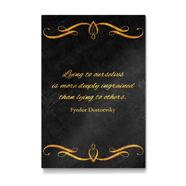 Galerie-Print "Uns selbst belügen" 30x20 cm artboxONE