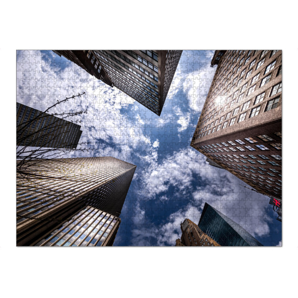 Puzzle Ravensburger "New Yorker Ecke" artboxONE - Städte,Städte / New York,Reise,Architektur,Reise / Länder