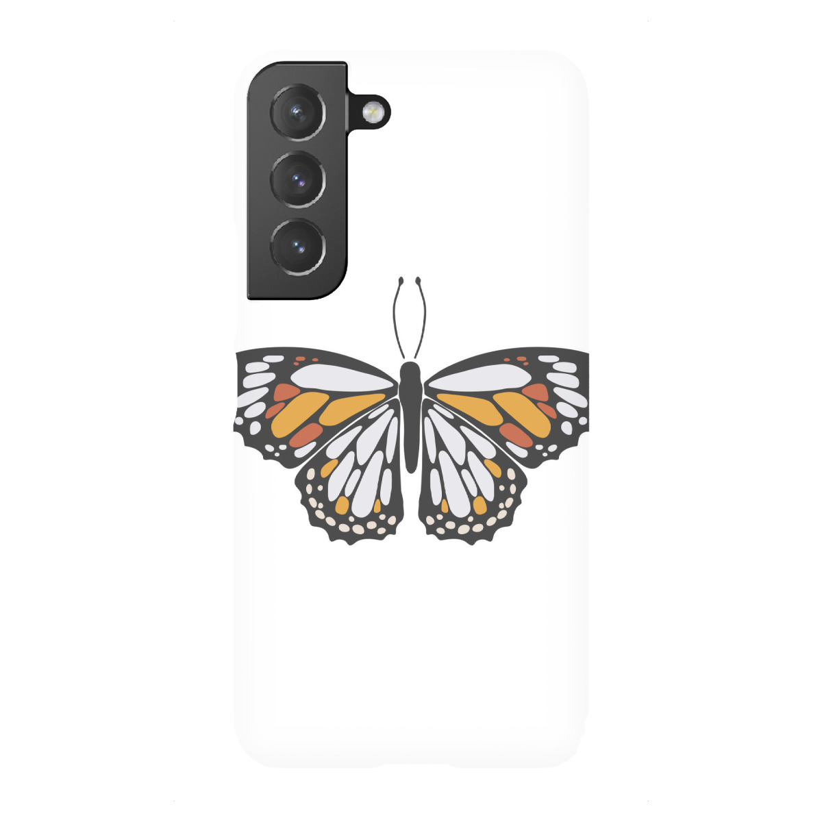 Samsung Galaxy "Weißer Sommerschmetterling" Premium-Case Handyhülle artboxONE
