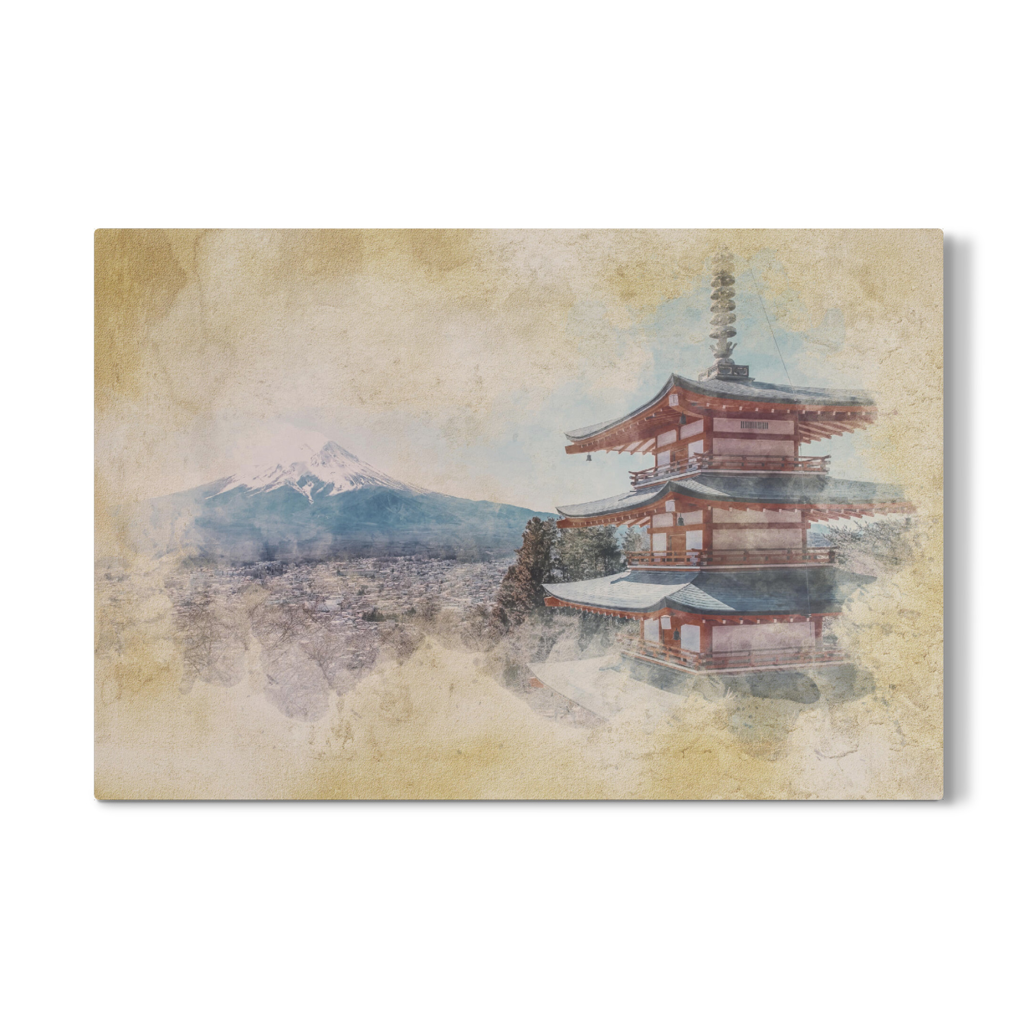 Galerie-Print "Japanisches Aquarell" 75x50 cm artboxONE